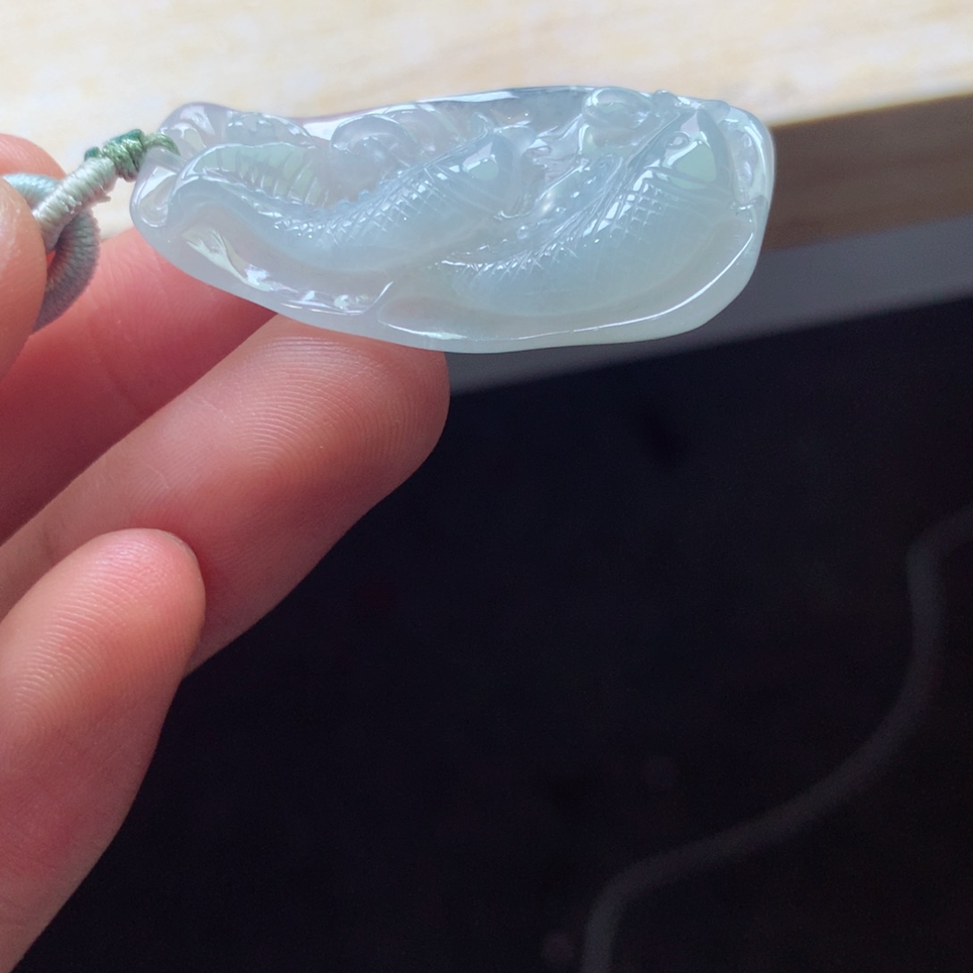 翡翠颈饰未镶嵌吊坠