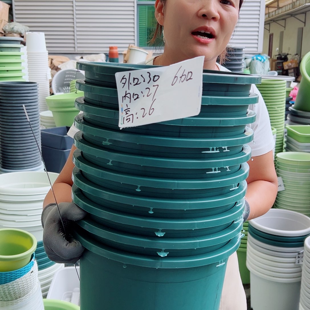 瑕疵6加仑墨绿色5个无托