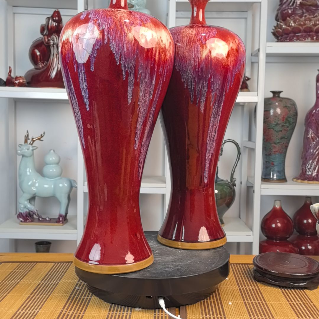 摆件钧瓷摆件神后镇钧瓷