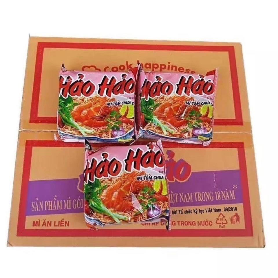 酸辣虾味与火锅泡菜味方便面速食泡快餐面75g✖️30包