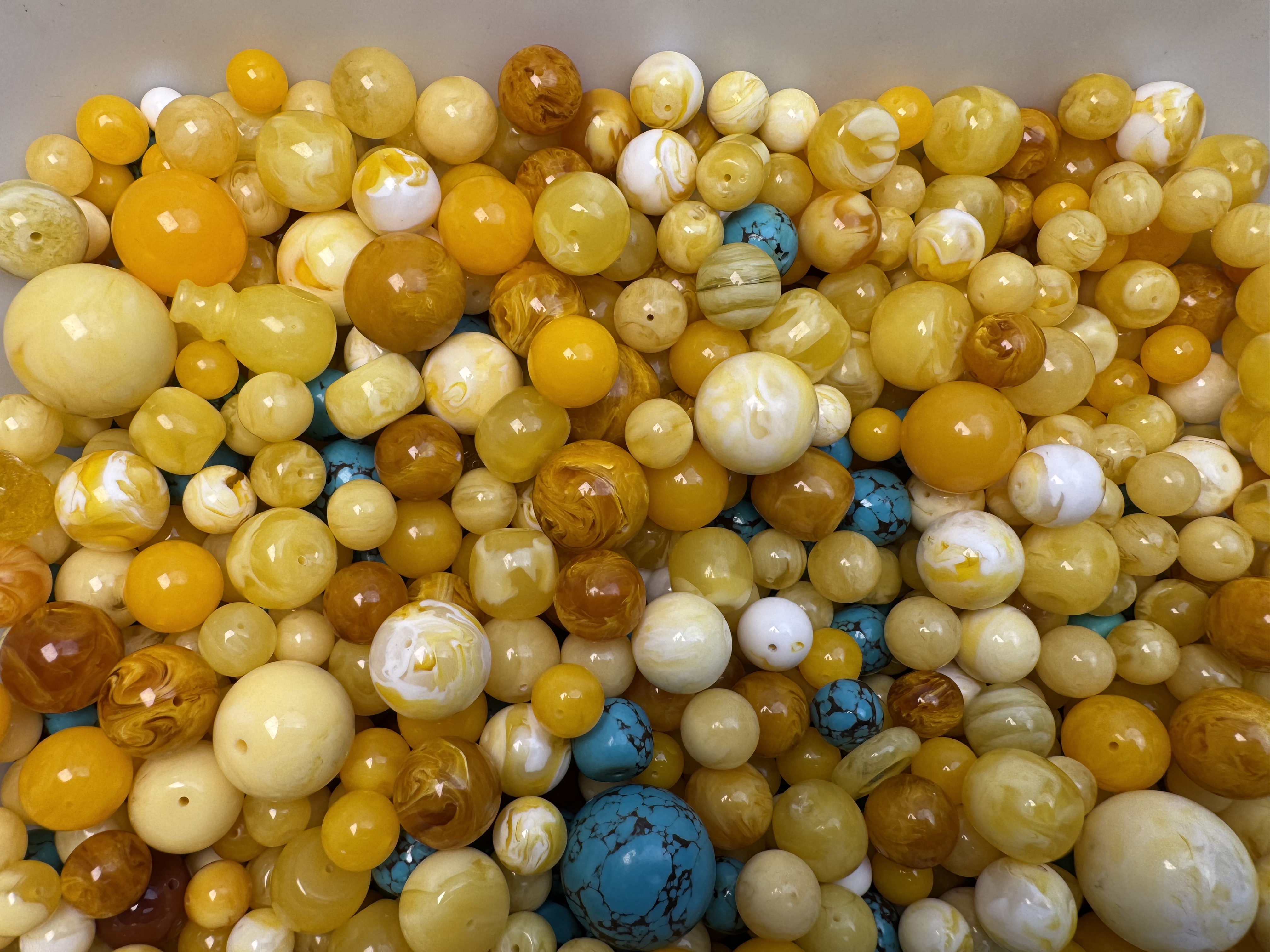 diy串珠散珠【瑕疵品随机发】配饰-2单包邮