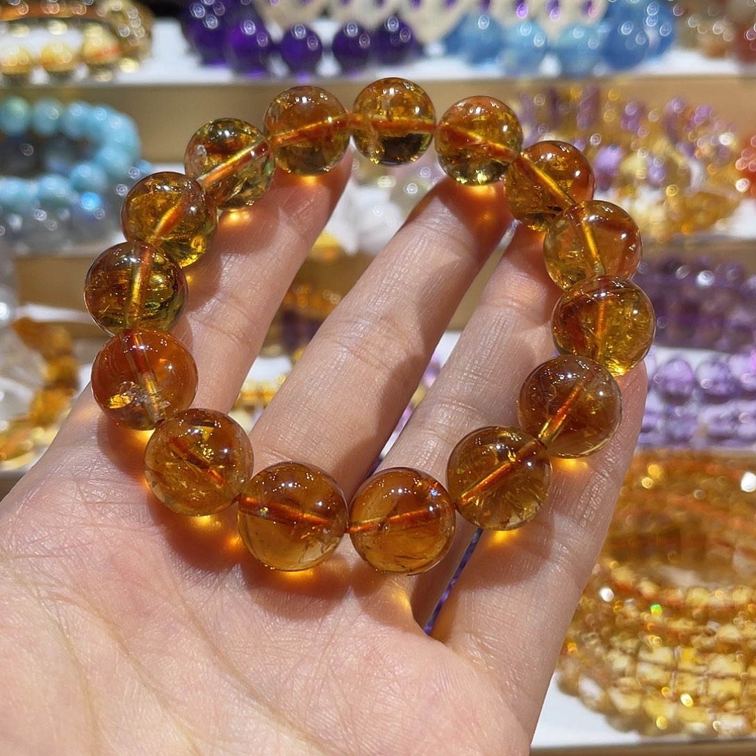 水晶手链未镶嵌天然