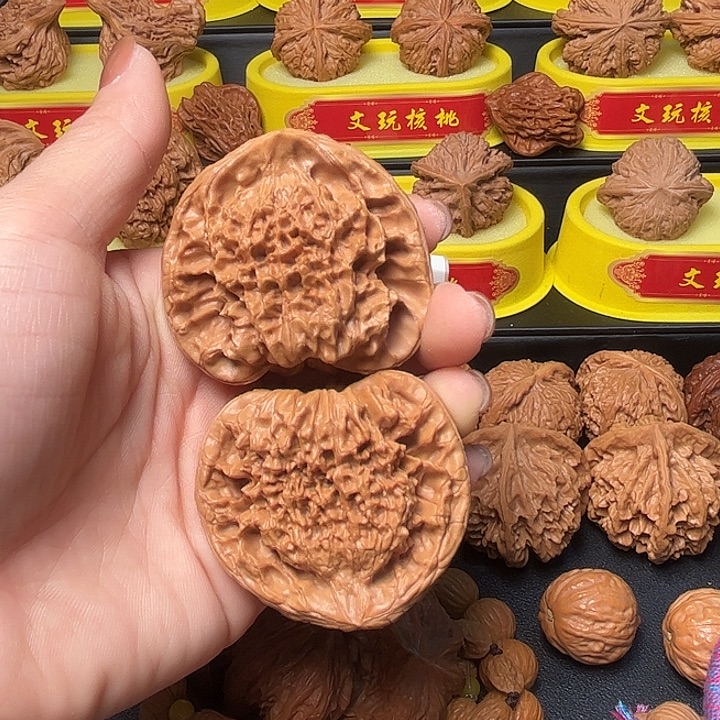 核桃50尺寸蛇头文玩核桃异形