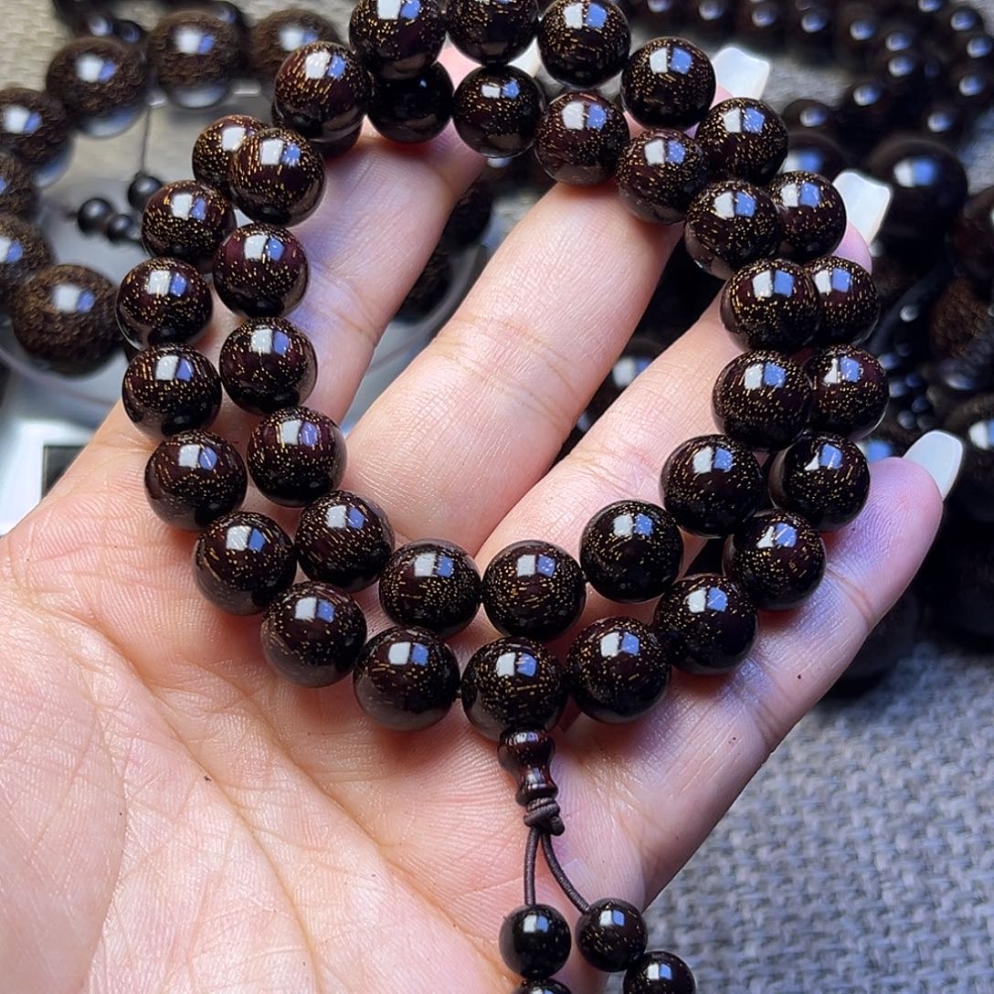 檀香紫檀（小叶紫檀）1.0 38颗满天星