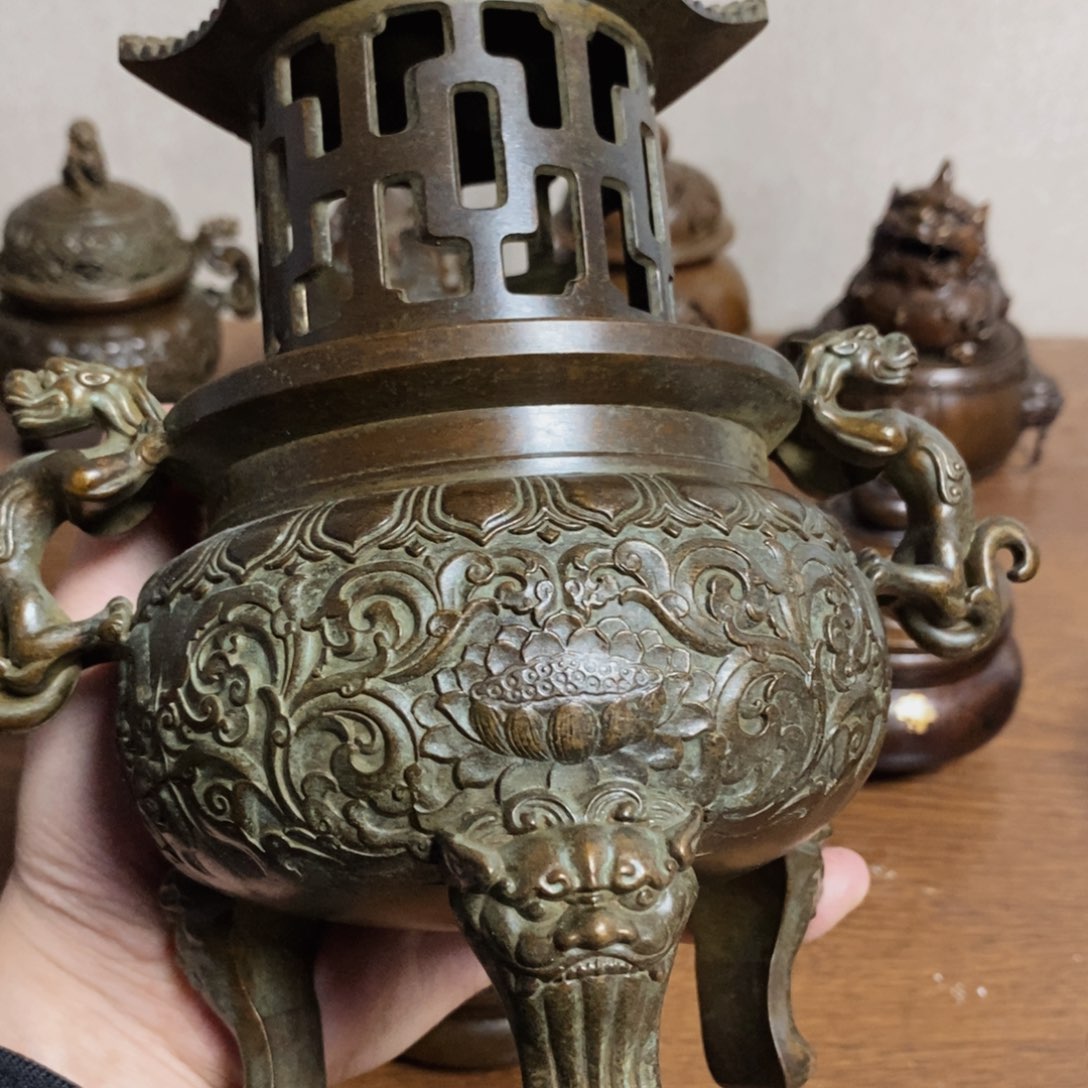 铜盛世铜炉铜器香炉工艺品盛世铜炉铜器香炉工艺品