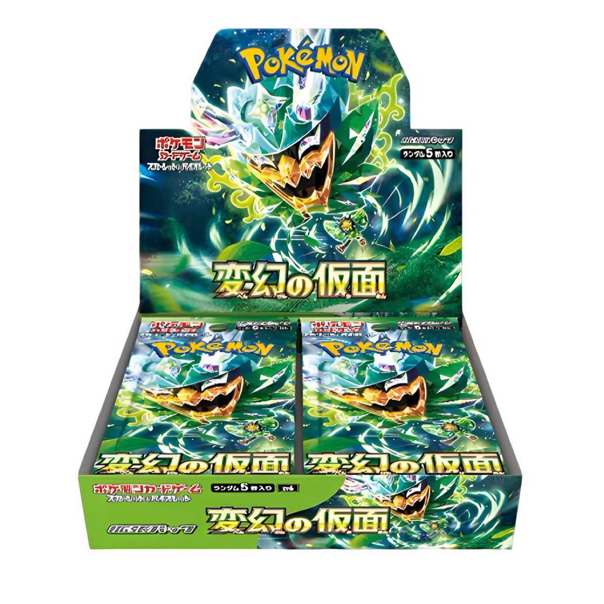 日版【拆盒】Sv6变幻的假面卡牌补充包拆卡【代拆】