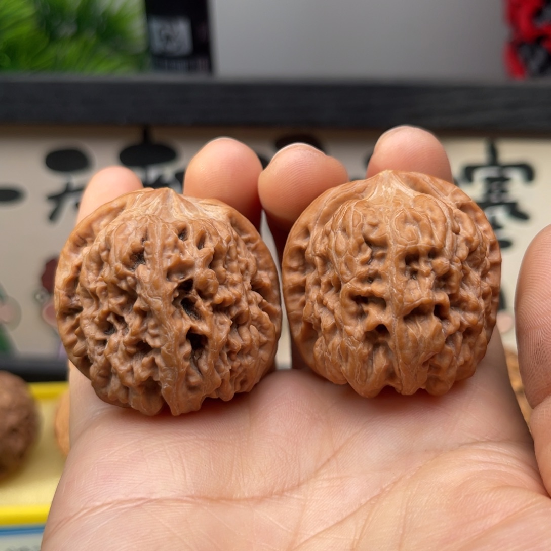 文玩核桃吊坠38西北将军