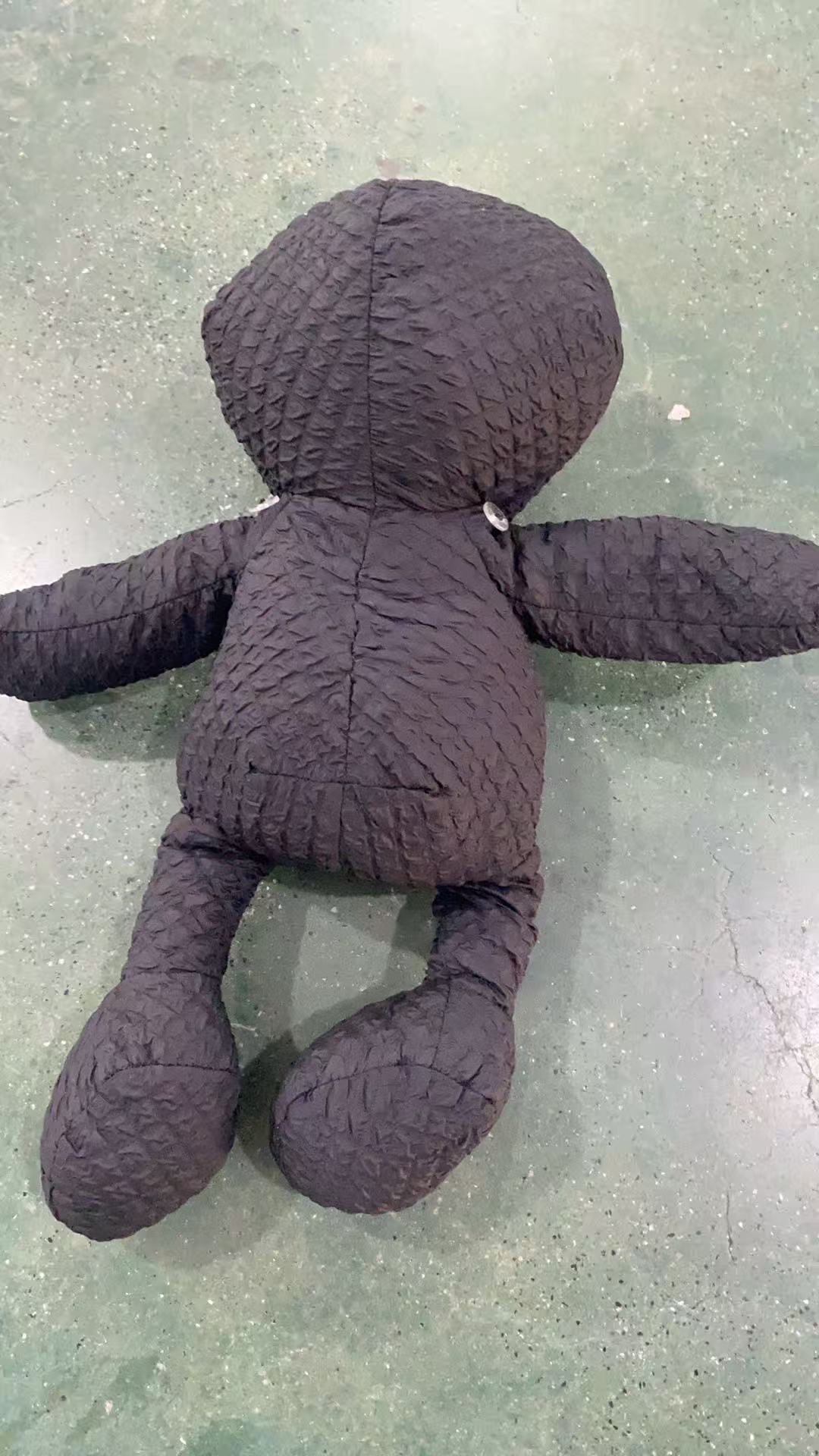 黑色小熊玩偶发1 布艺类玩具
