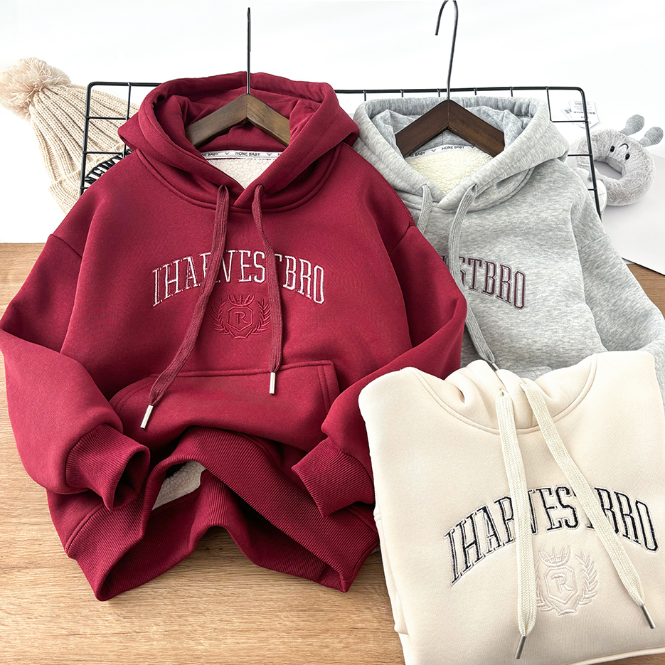 【升级版加绒加厚】男童加绒加厚卫衣2025秋冬新款中大童保暖冬季