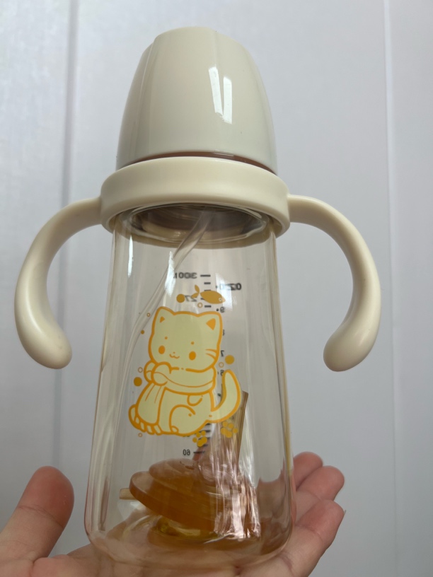 【馨宝-米粉零食特惠】星人计划PPSU奶瓶（一瓶两用宽口经）两个奶嘴