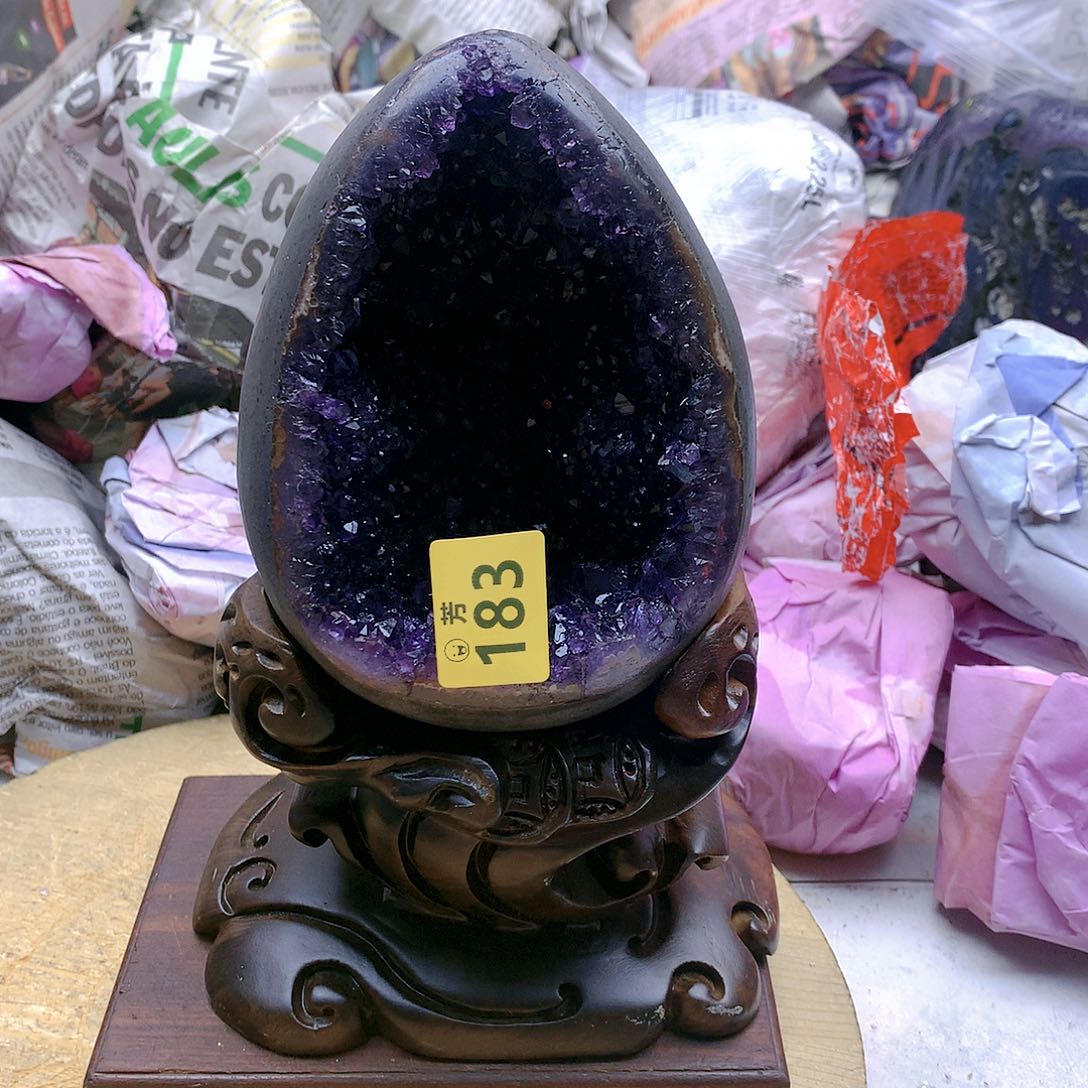 紫晶大型摆件（非配饰）未镶嵌