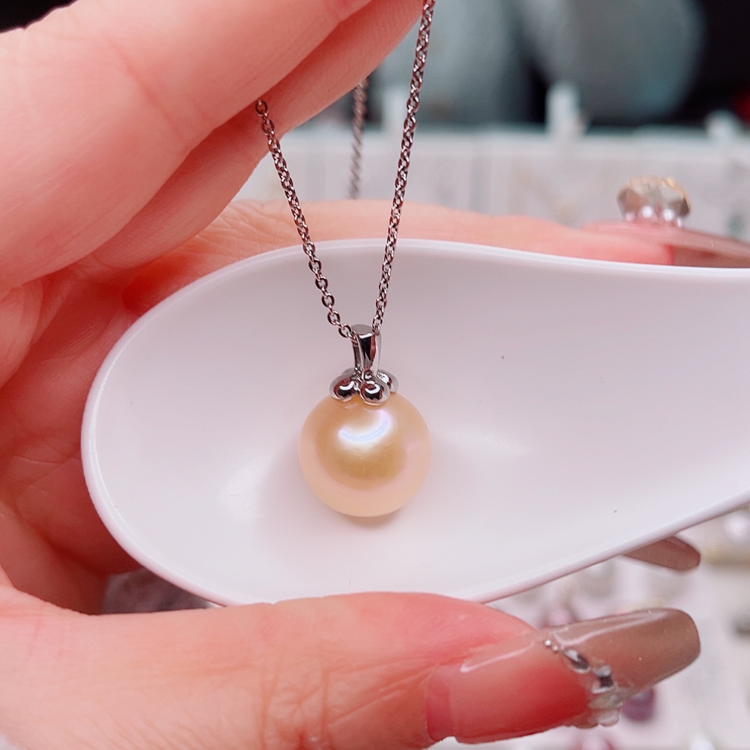 合金吊坠(赠链)淡水珍珠