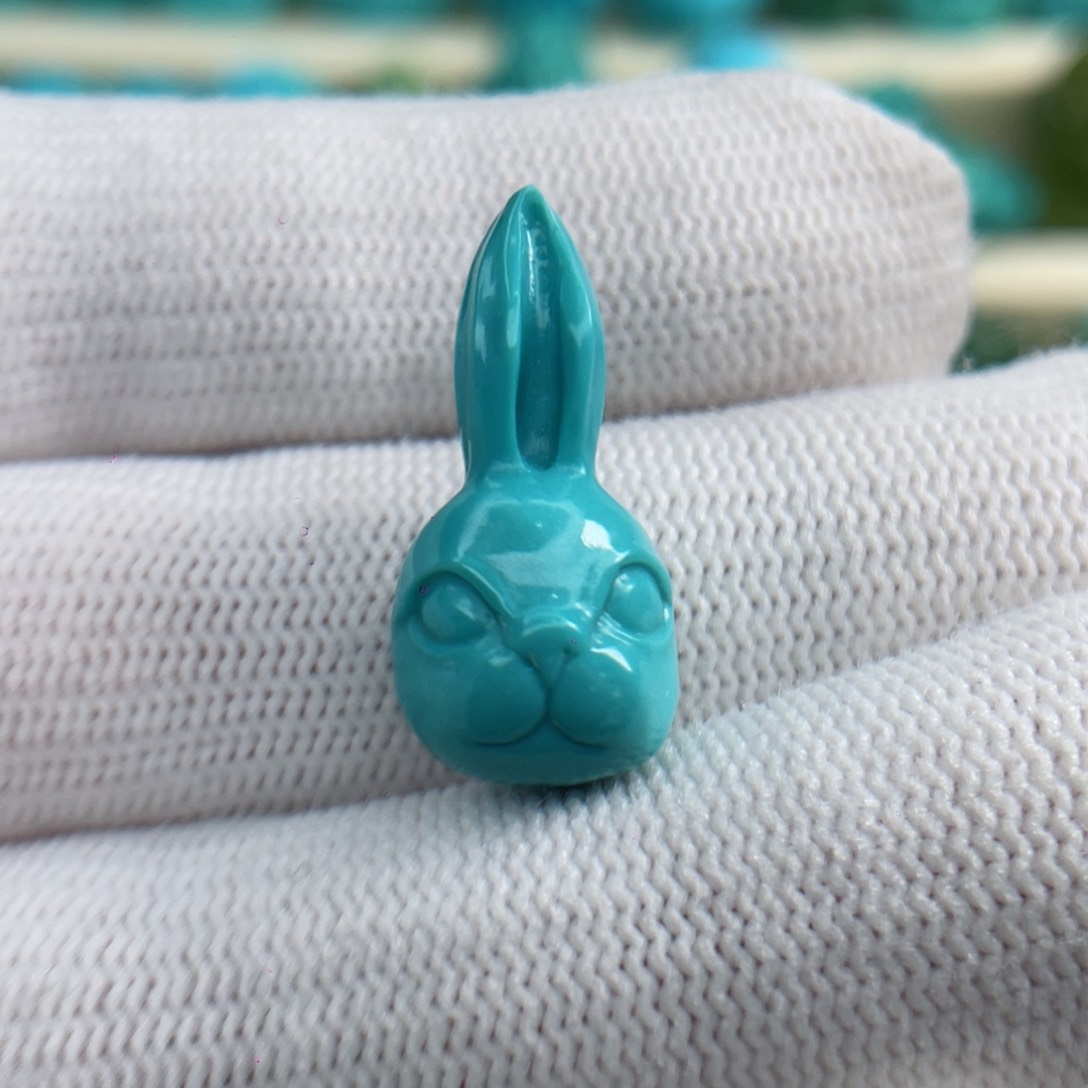 绿松石颈饰未镶嵌卡10.7-22.9-10.2