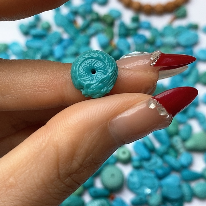 绿松石珠宝奇石未镶嵌