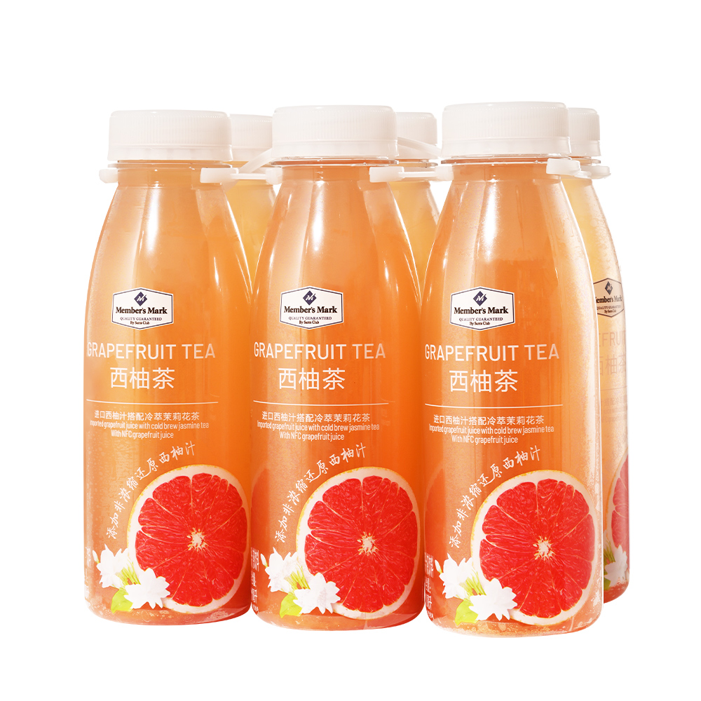 西柚茶 300ml*6瓶夏日必备饮品
