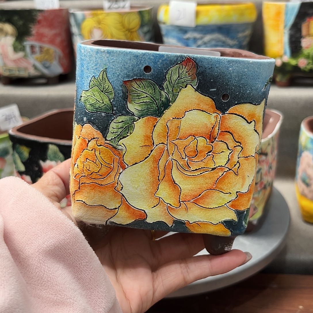 紫砂花盆微瑕福利