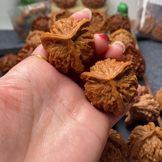 吊坠文玩核桃39➕三棱精配