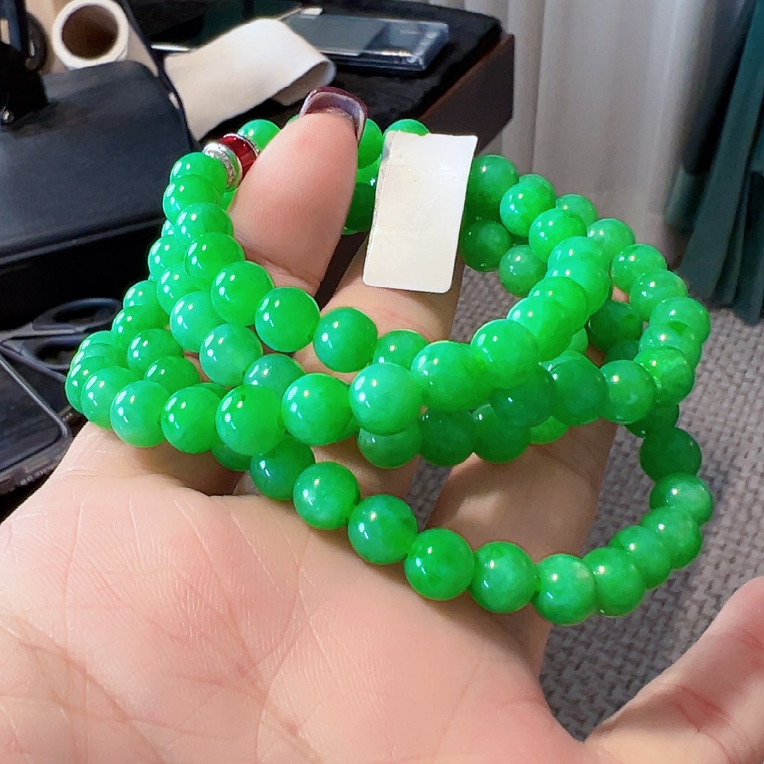 翡翠颈饰18K金镶嵌六*姐签收后24小时鉴赏期 分单付