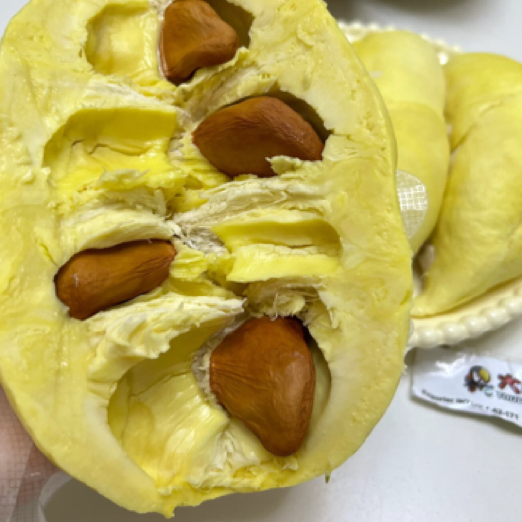 （现拆果肉）泰国新鲜金枕榴莲1.5斤750g（不保核大小）金枕泰国