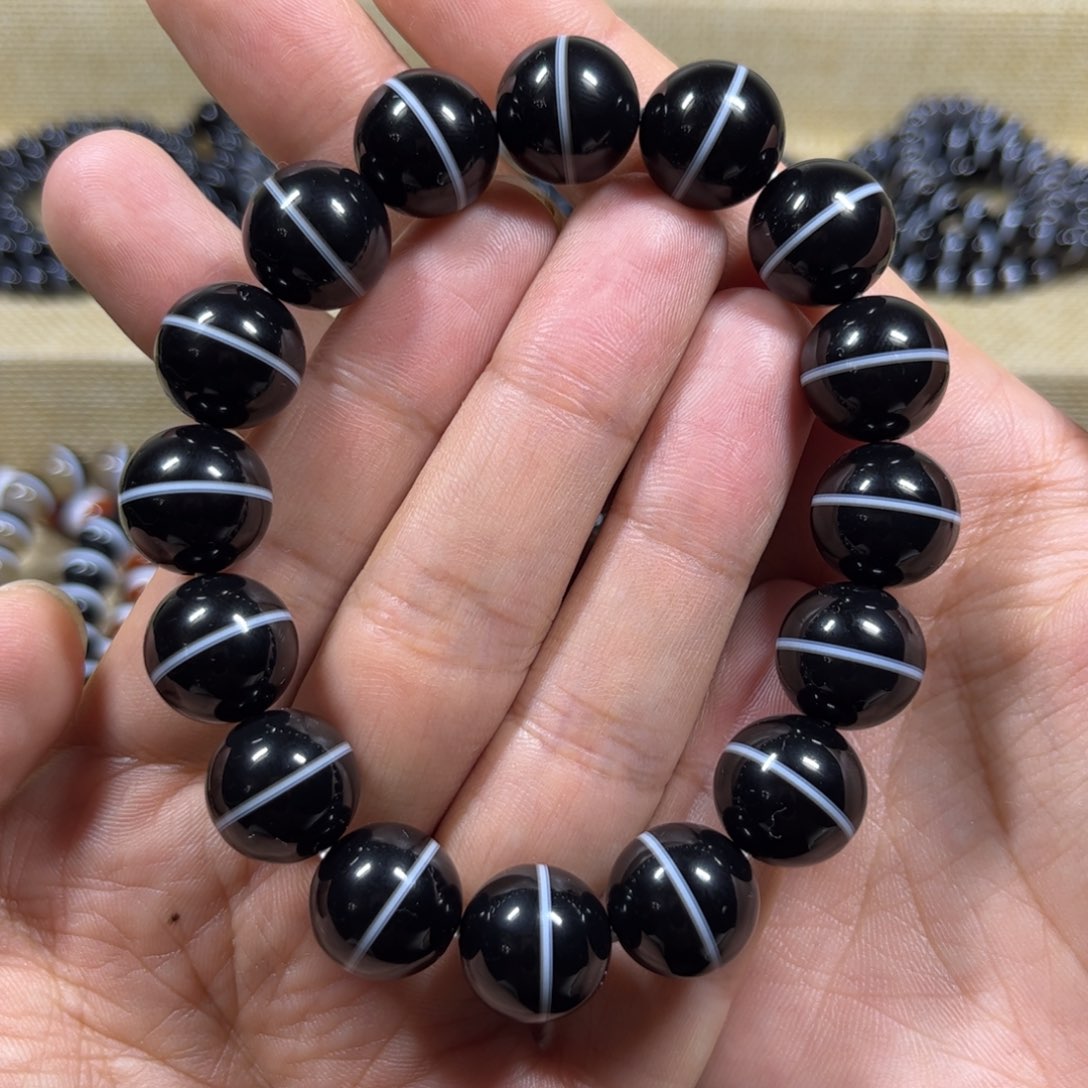 玛瑙/玉髓未镶嵌手链