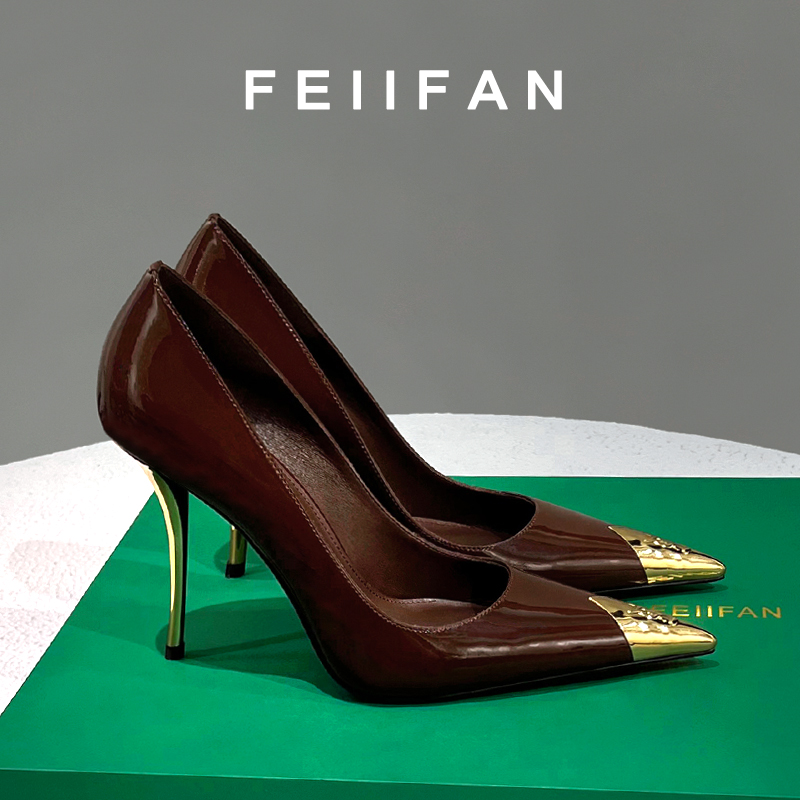 绝美高跟鞋2025春秋新款细跟不累脚职业气质百搭单鞋女3966