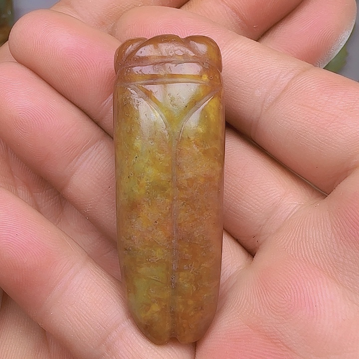 和田玉吊坠(不含链)未镶嵌