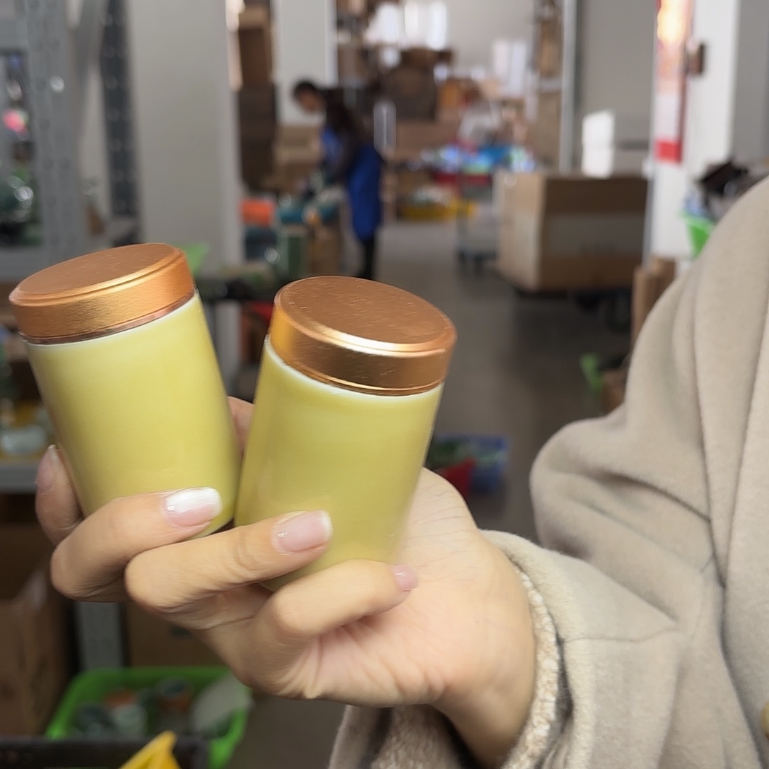 龙泉云间青瓷小米茶器