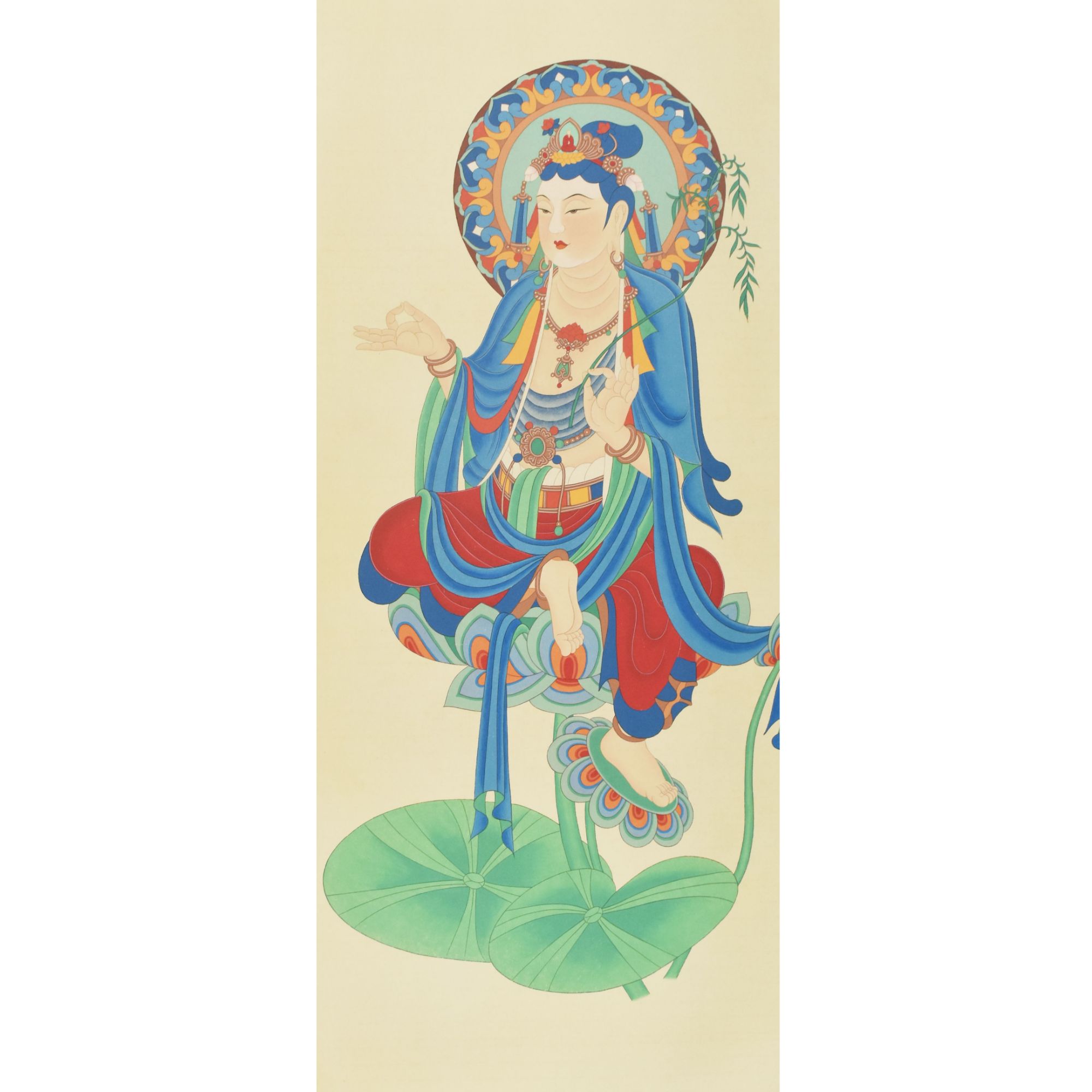 HM9113 南无观世音菩萨 129×65cm 纸本立轴 7.5平尺