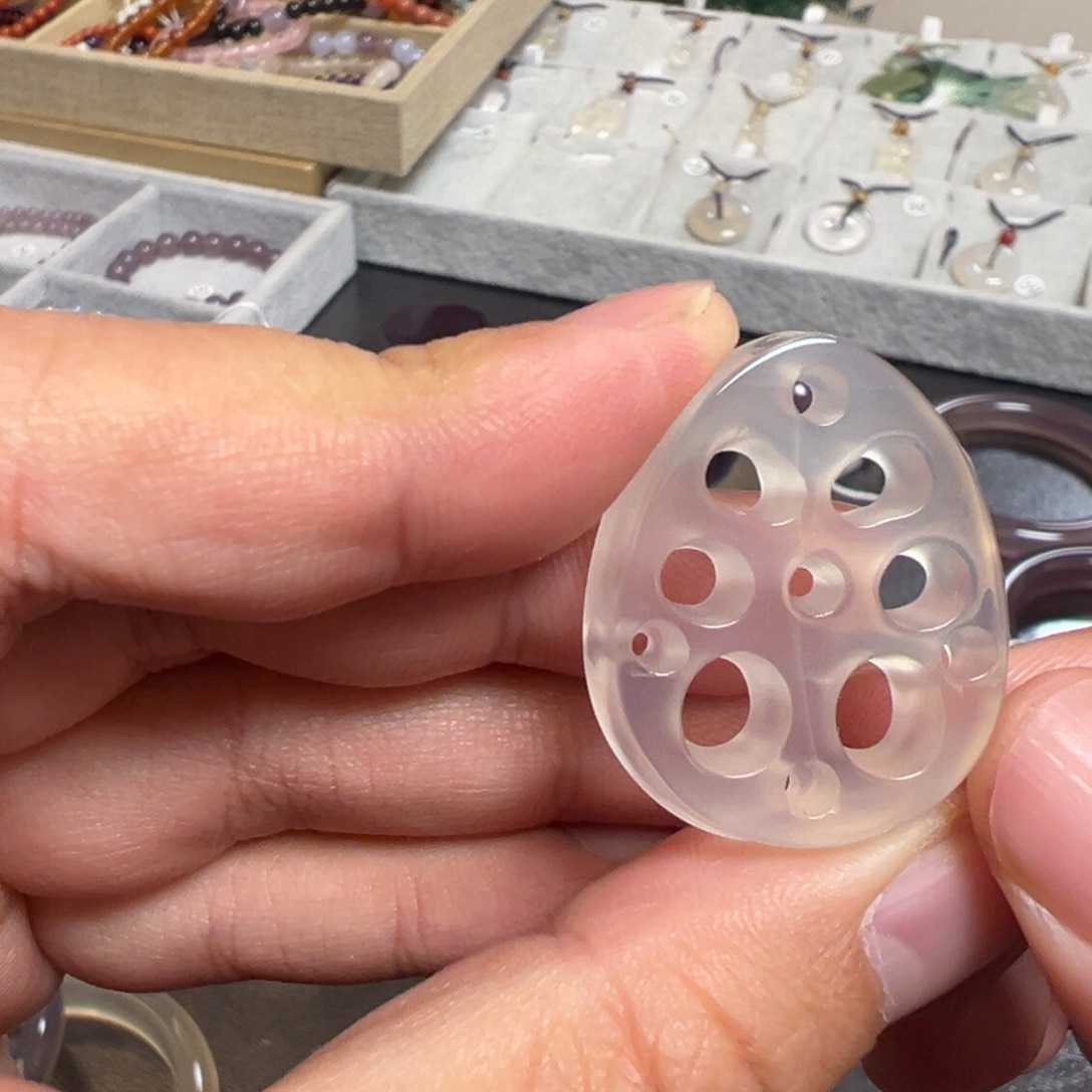 玛瑙/玉髓珠宝半成品未镶嵌