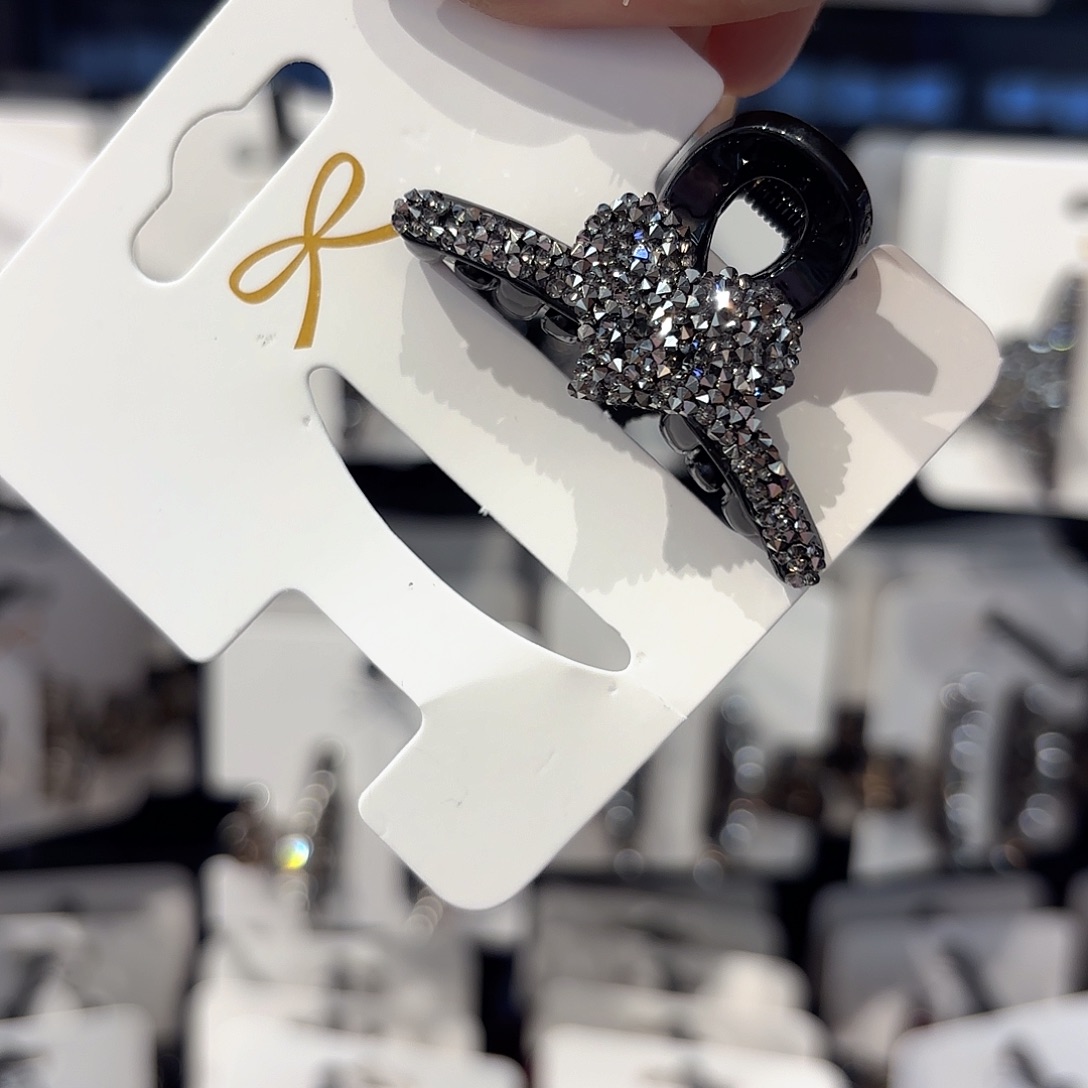 皮质铁合金黑色爱心一个