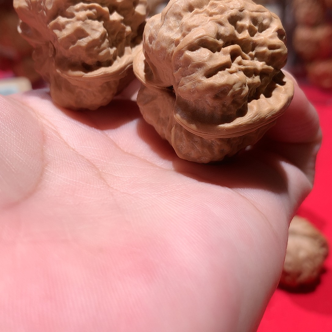 文玩核桃把件蛤蟆头