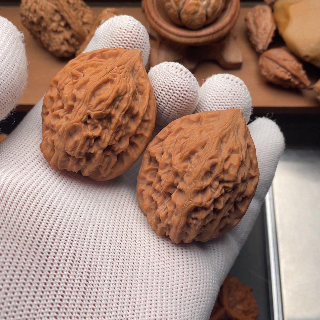 吊坠文玩核桃老款鸡心