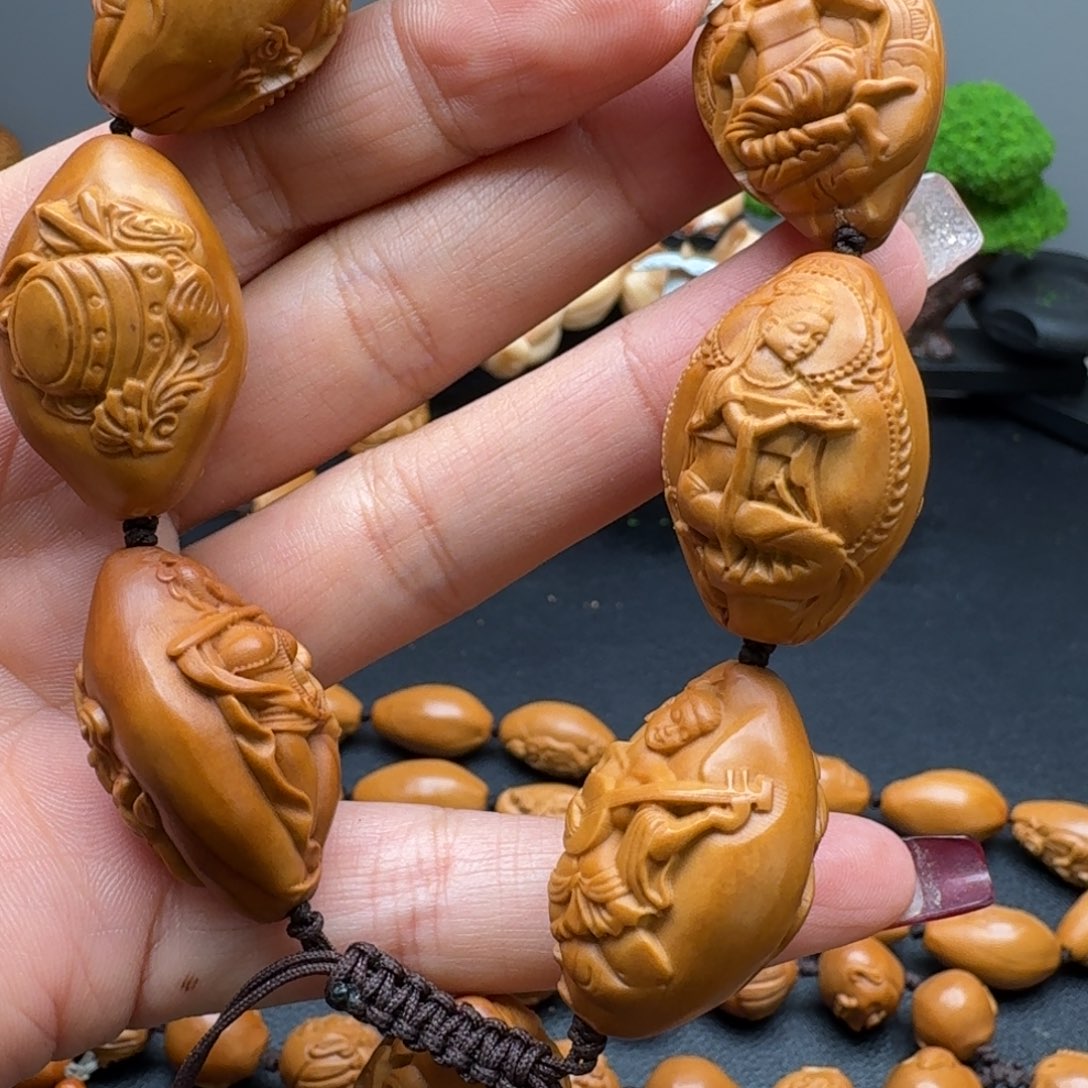 橄榄核手串/手链橄榄核雕