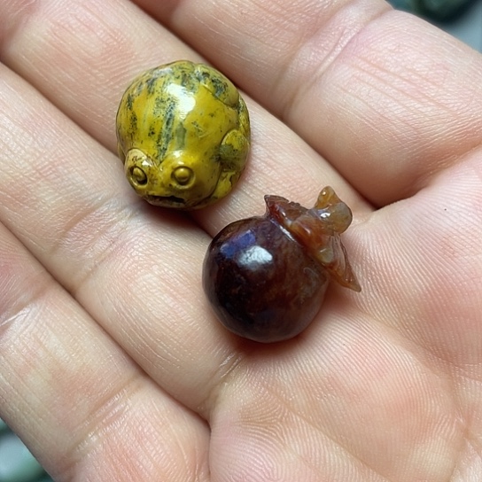 福***多岫岩河磨玉（透闪石质玉）未镶嵌挂件