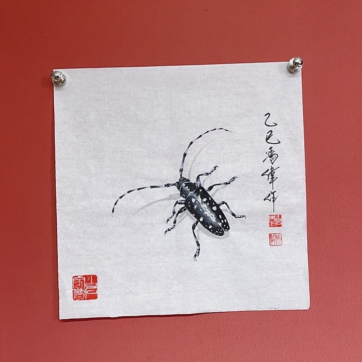 国画冯老师手绘作品
