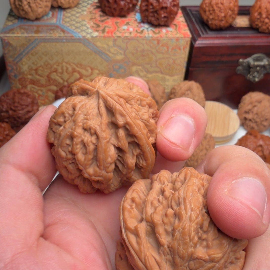 吊坠文玩核桃粗筋核桃全品无修