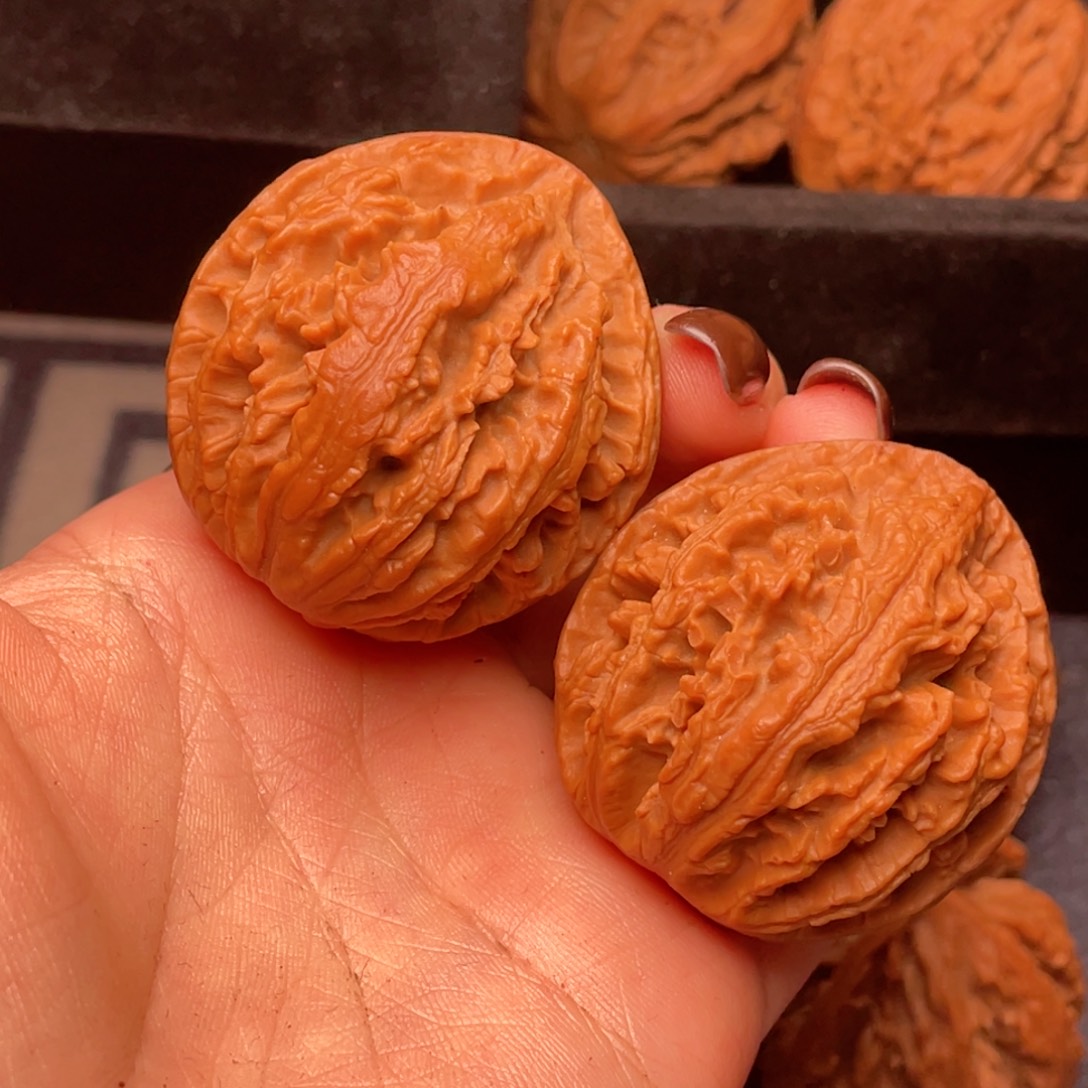 →***廆桃核吊坠秦岭核桃84