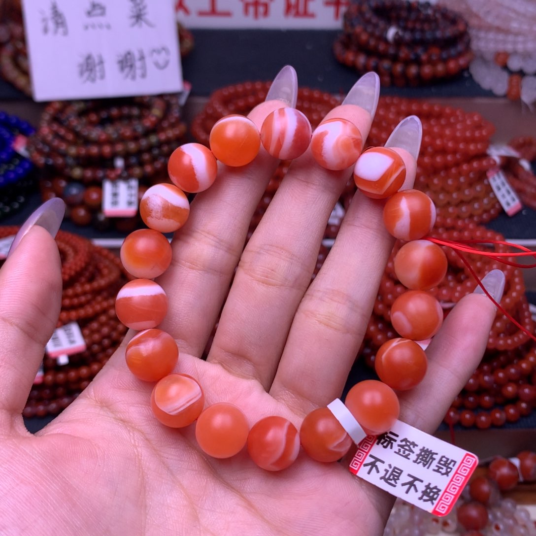 未镶嵌手链南红玛瑙89号卡11