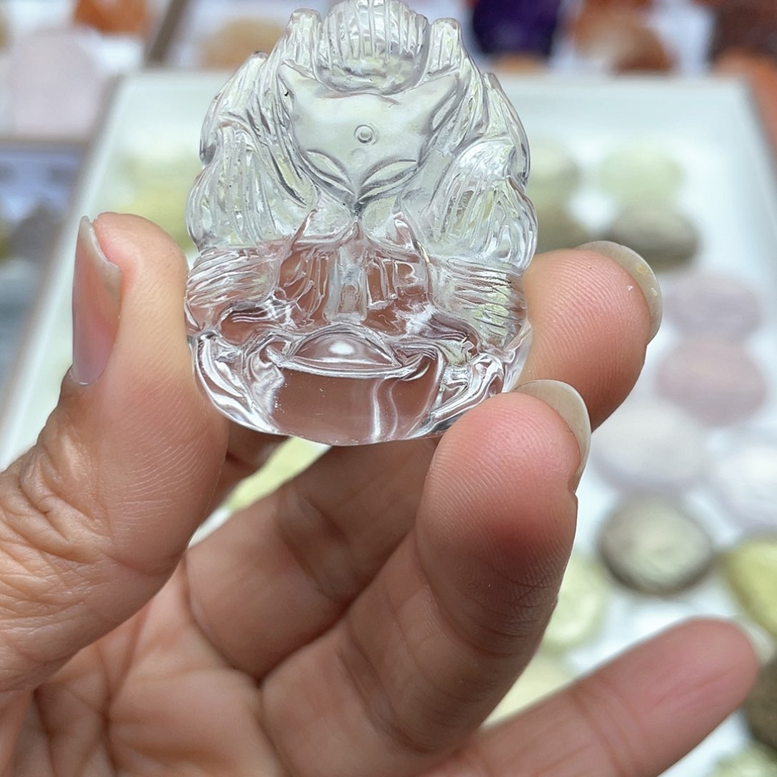 水晶吊坠(不含链)未镶嵌