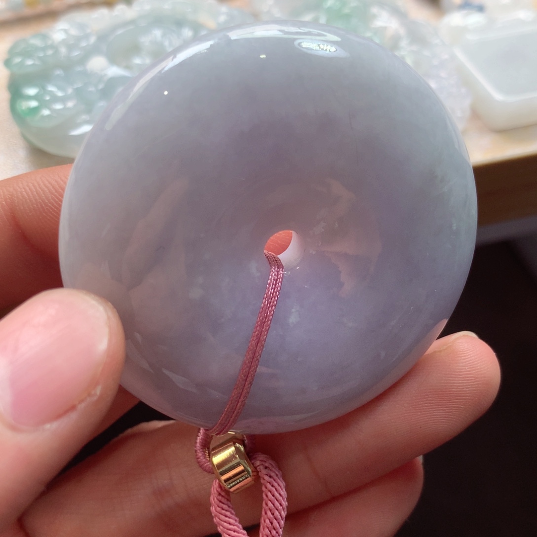 翡翠未镶嵌颈饰吊坠