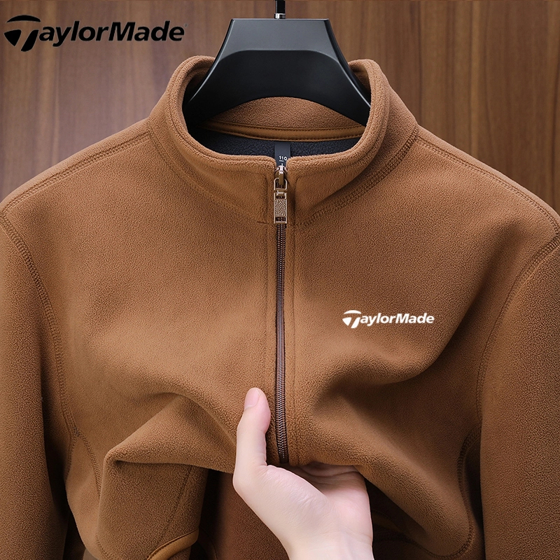 Taylormade高尔夫运动休闲保暖外套秋冬季户外男装百搭加厚男夹克