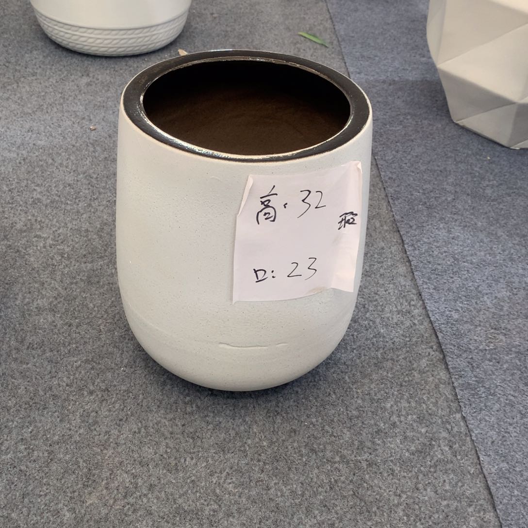 高温陶瓷花盆微瑕