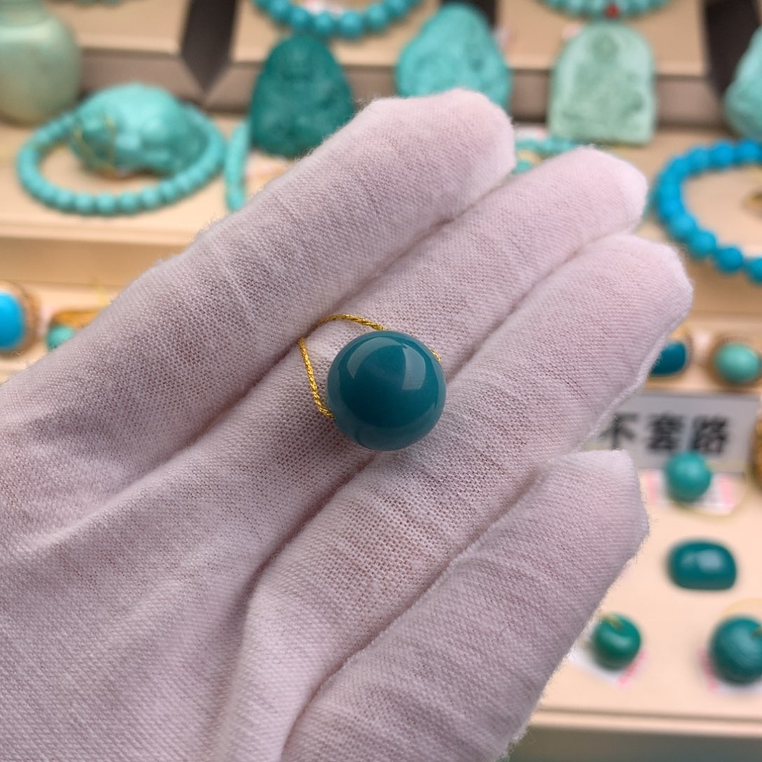 绿松石珠宝奇石未镶嵌