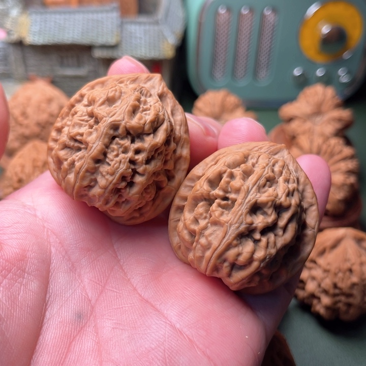 文玩核桃把件凤凰台