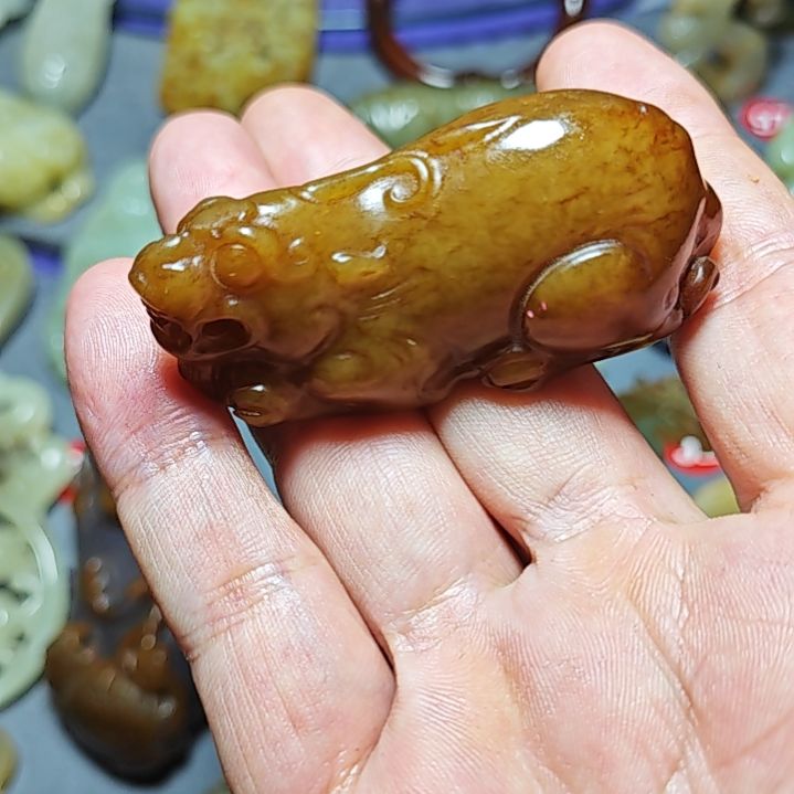 颈饰未镶嵌和田玉用****1