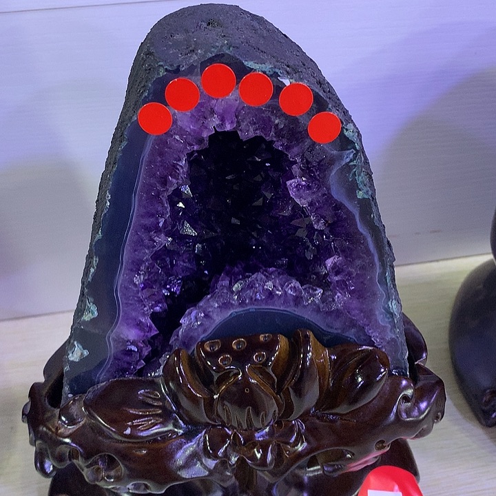 未镶嵌大型摆件（非配饰）紫晶