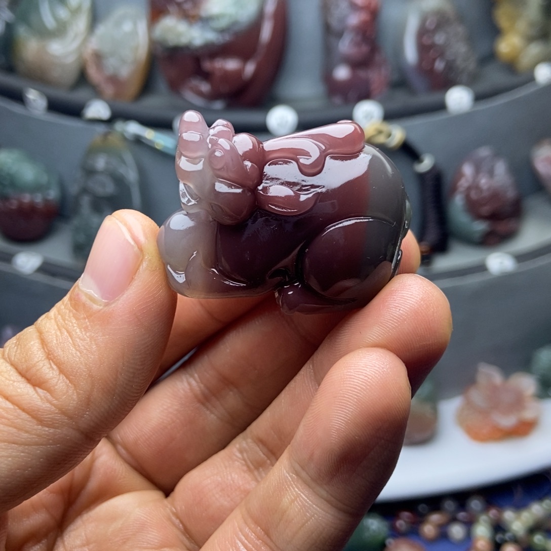 玛瑙/玉髓未镶嵌颈饰