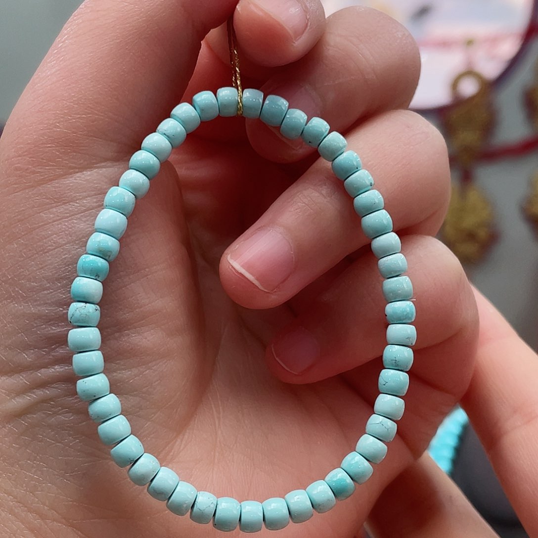绿松石手串未镶嵌