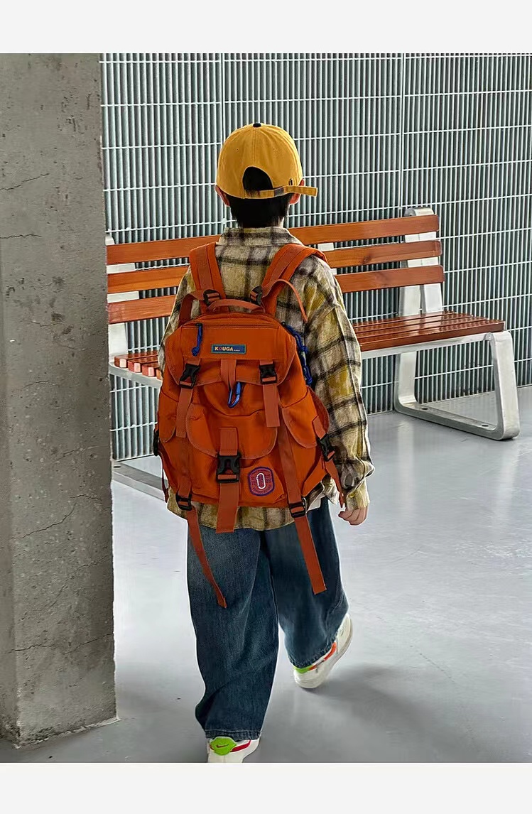 501-650儿童冬季男童潮流个性帅气休闲中大童套装加绒裤子潮