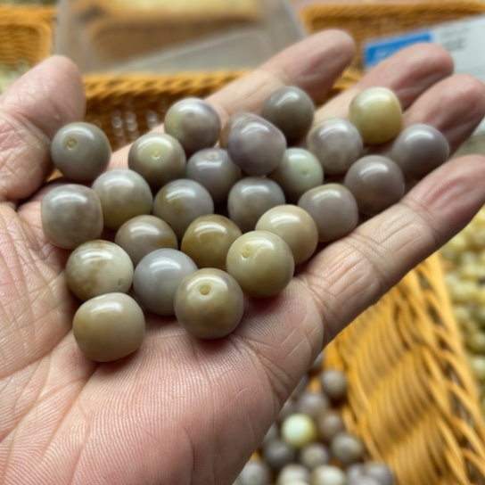 白玉菩提吊坠精品13紫罗兰胖苹果20颗